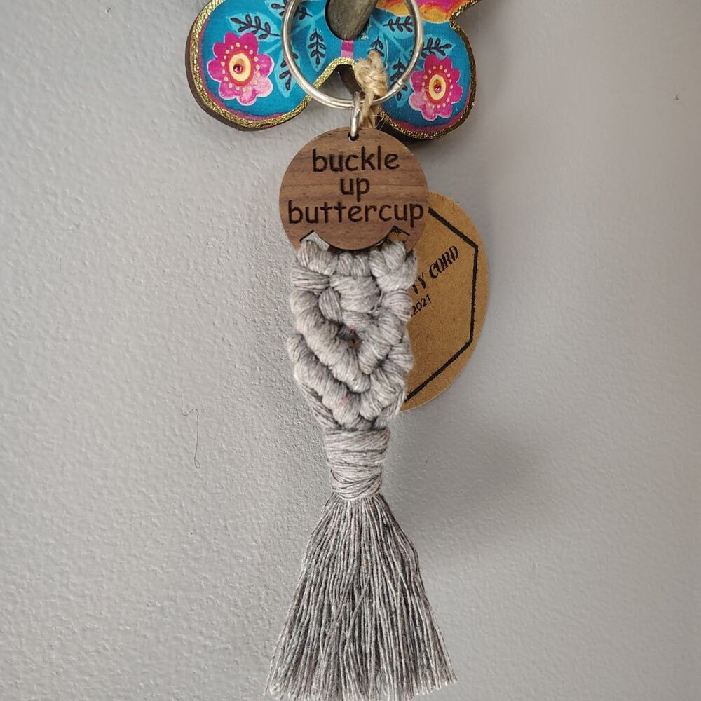 Handmade macrame Keychain